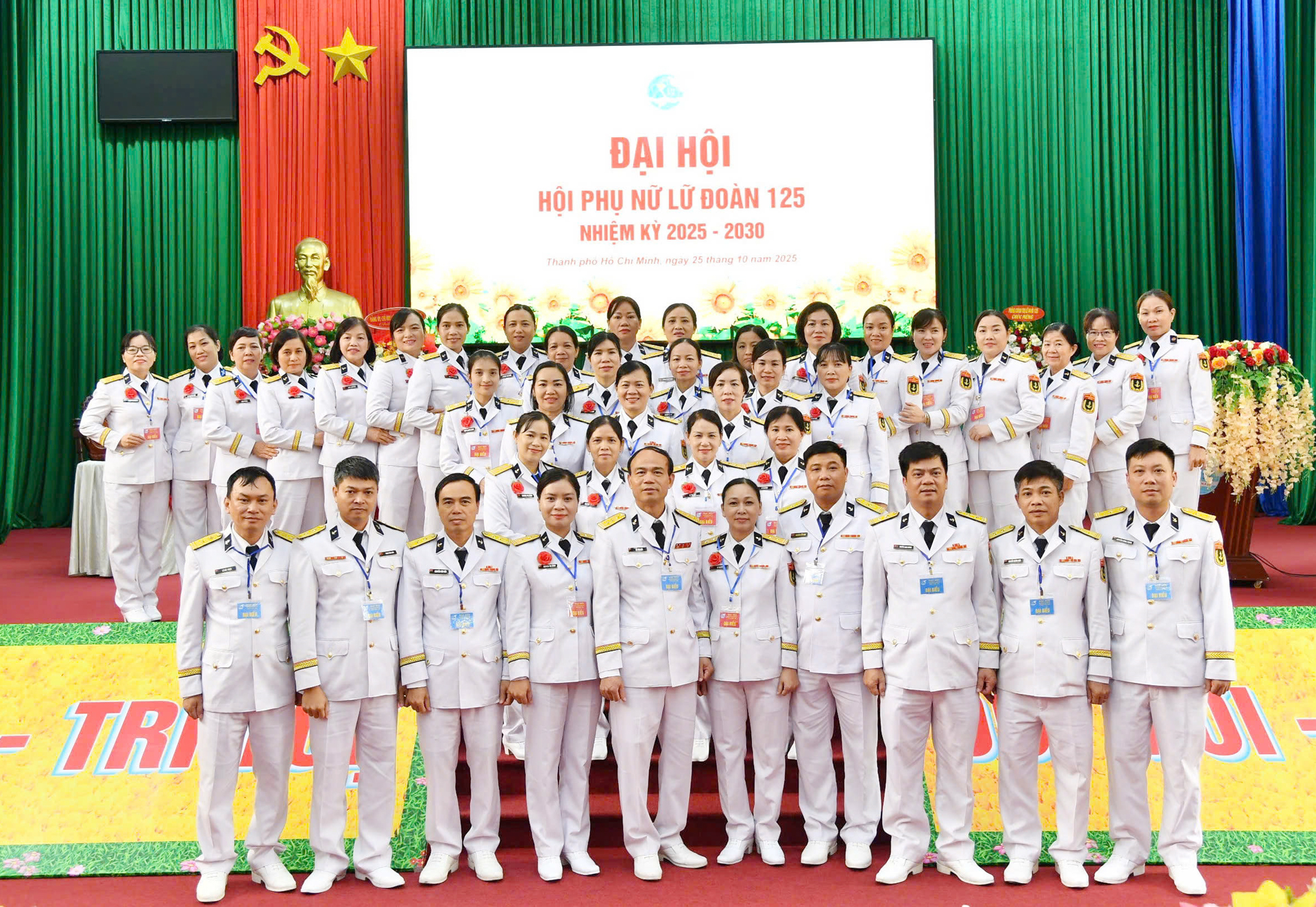 Đại hội Hội Phụ nữ Lữ đoàn 125, Vùng 2 Hải quân nhiệm kỳ 2025-2030